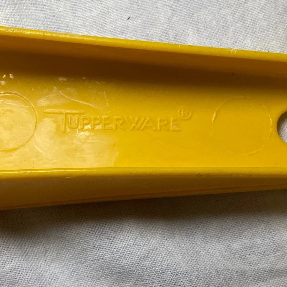 Vintage Tupperware Yellow Colander Strainer #1523-1 Harvest Gold Kitchen‎ Sieve